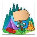 National State Campground Map logo