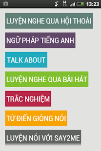 Luyen nghe tieng anh giao tiep