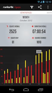 Runtastic Squats PRO Trainer - screenshot thumbnail