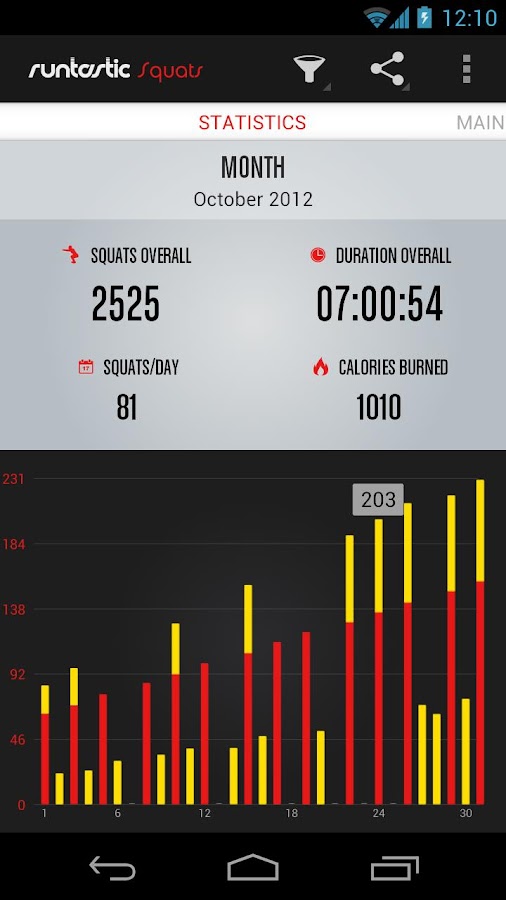    Runtastic Squats Workout PRO- screenshot  