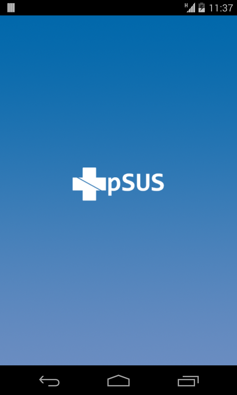 Android application Procedimentos SUS screenshort