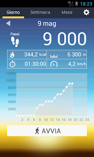  Pedometro- miniatura screenshot  