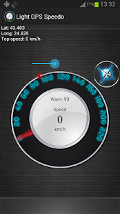 Lastest Light GPS Speedometer: kph/mph APK