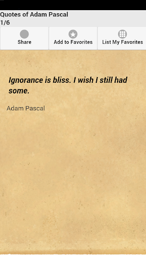 Quotes of Adam Pascal