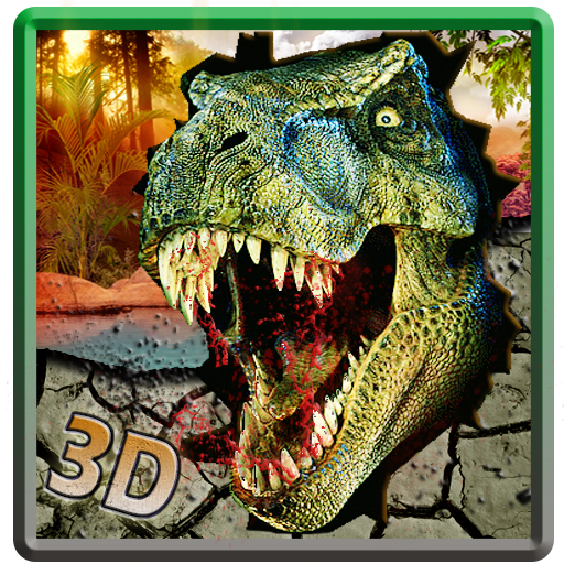 Angry Dinosaur City Attack 3D 模擬 App LOGO-APP開箱王