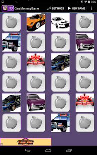 Cars Memory Game For Kids Screenshots 4