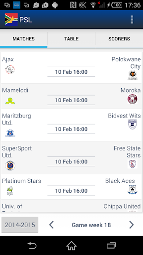 Premier Soccer League Football