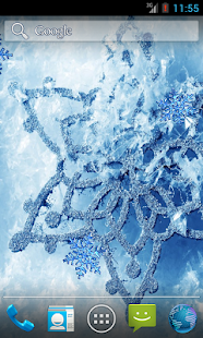 Free Download Snowflakes Live Wallpaper Pro APK for PC