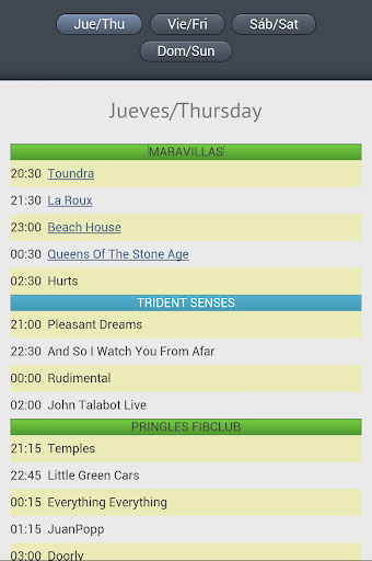 FIB Horarios No oficial