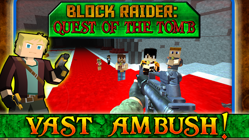 Block Raider Quest On The Tomb