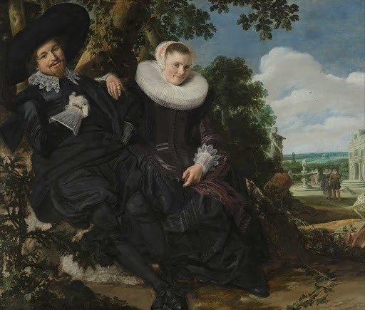 A Couple, probably Isaac Abrahamsz Massa and Beatrix van der Laen