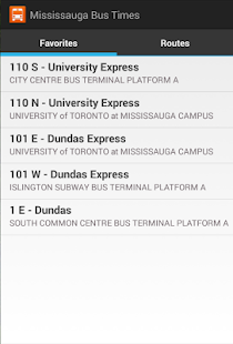 Mississauga Bus Times Screenshots 0