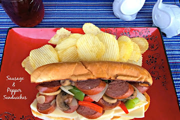 Sausage &amp; Pepper Sandwich