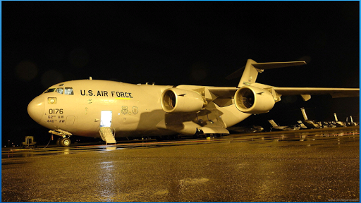 What is the largest cargo plane in US military