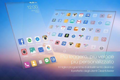 Screenshot dell'applicazione Android Cheetah Launcher