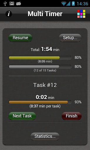 【免費生產應用App】Multi Task Timer-APP點子