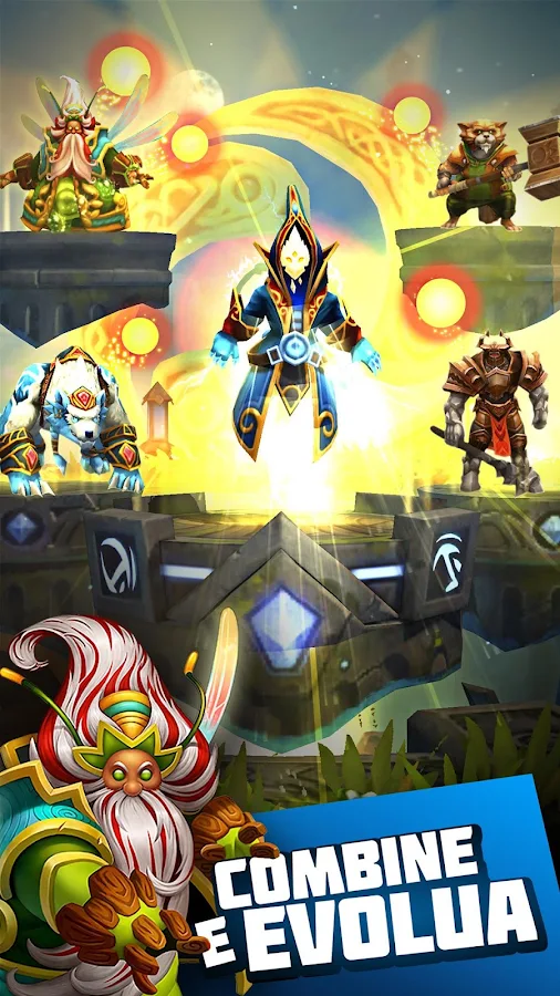 Screenshot Etherlords: Heroes and Dragons v1.5.2.39933 Apk + Data Mod [Money]
