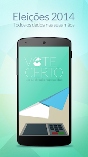 VoteCerto - Eleições 2014