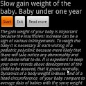 Baby gain weight logo