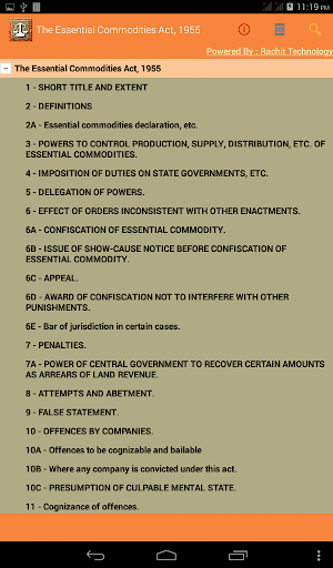 The Essential Commodities Act