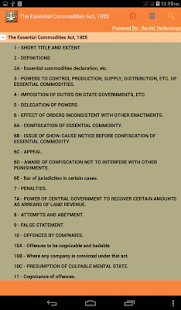 The Essential Commodities Act Screenshots 0