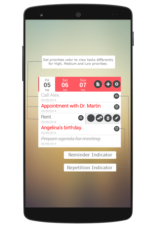 iPro ToDo Widget - screenshot
