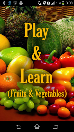 Play And Learn Fruits Veg