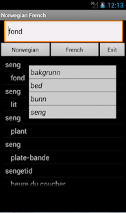 Free Norwegian French Dictionary APK