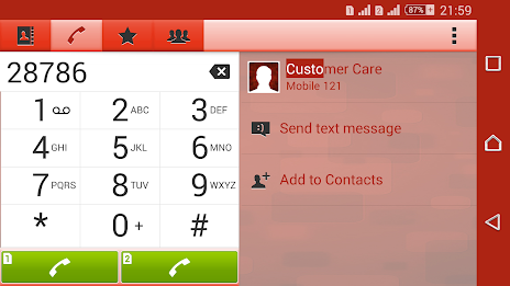 Texture Scarlet Xperien Theme poster 10