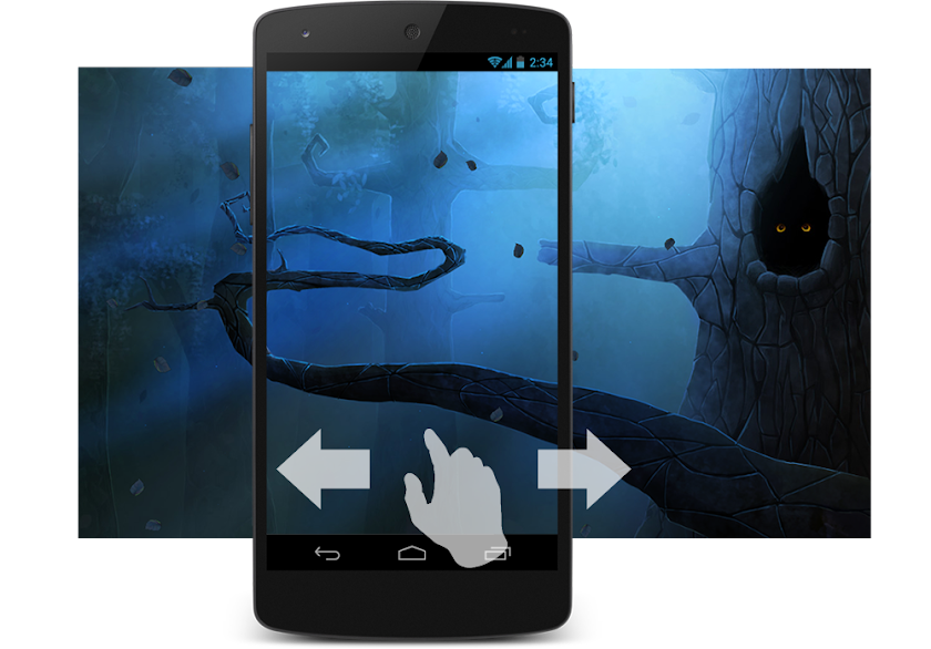 Owls Forest Live Wallpaper Screen 2