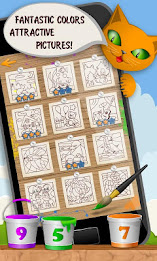 Kids Coloring and Math Free poster 2