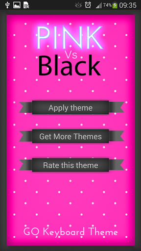 Pretty Pink Vs Black Keyboard