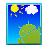 YR weather widget HD mobile app icon
