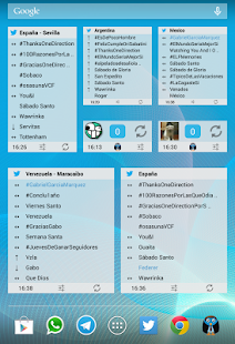 Android application Tuit Útil GOLD (Twitter tools) screenshot