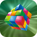 3D Mini Rubiks Cube logo