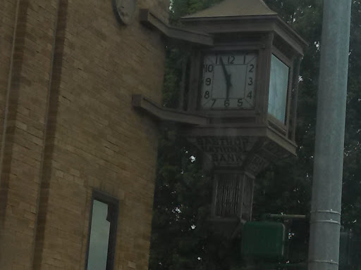 Historic Bastrop National Bank Clock