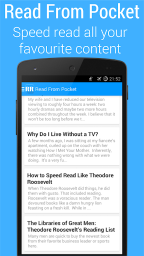 RapidReader- Speed Reading App