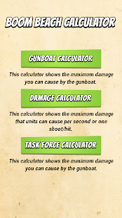 Free Download Calculator for Boom Beach APK for PC
