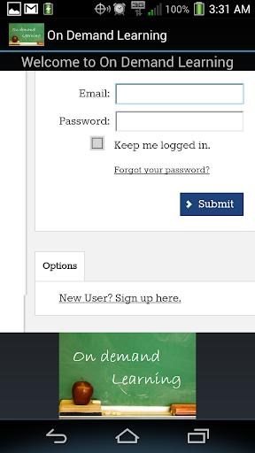 On Demand Learning - Android