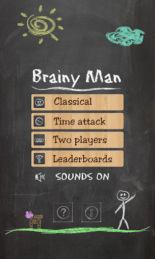 Brainy Man - Trivia Hangman