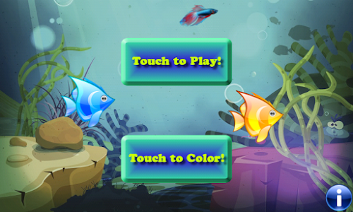 Android application Fishes for toddlers screenshort
