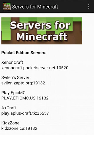 Servers for MC