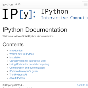 python ipython doc Screenshots 2