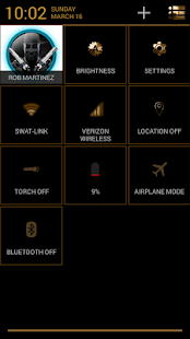 Luxurious Gold CM11 AOKP Theme - screenshot thumbnail