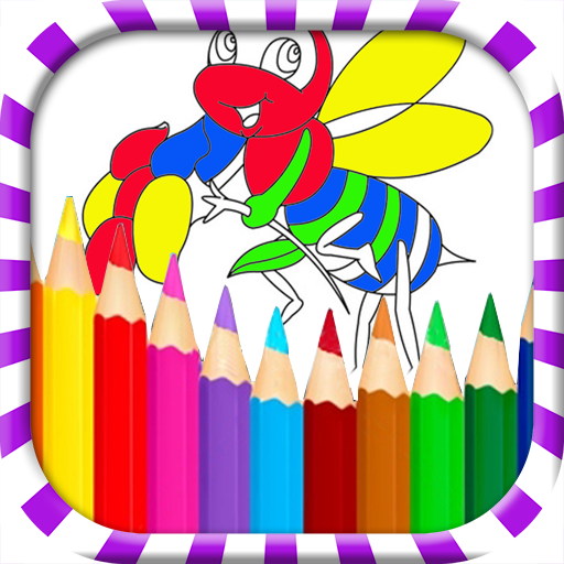 【免費休閒App】Baby Bee Coloring Book-APP點子