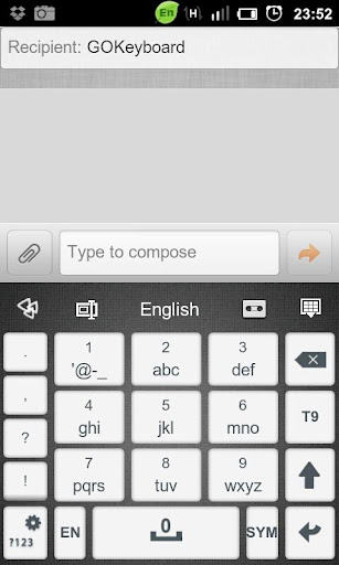 【免費個人化App】GO Keyboard Beta Dark Theme-APP點子