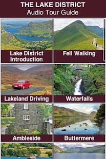Android application Lake District Audio Tour Guide screenshot