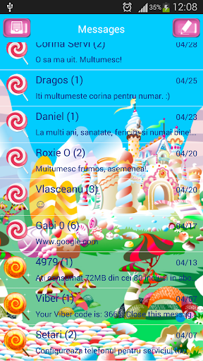 免費下載娛樂APP|GO SMS Pro Candy Land app開箱文|APP開箱王