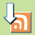 RSS feed downloader logo