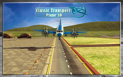 Classic Transport Plane 3D